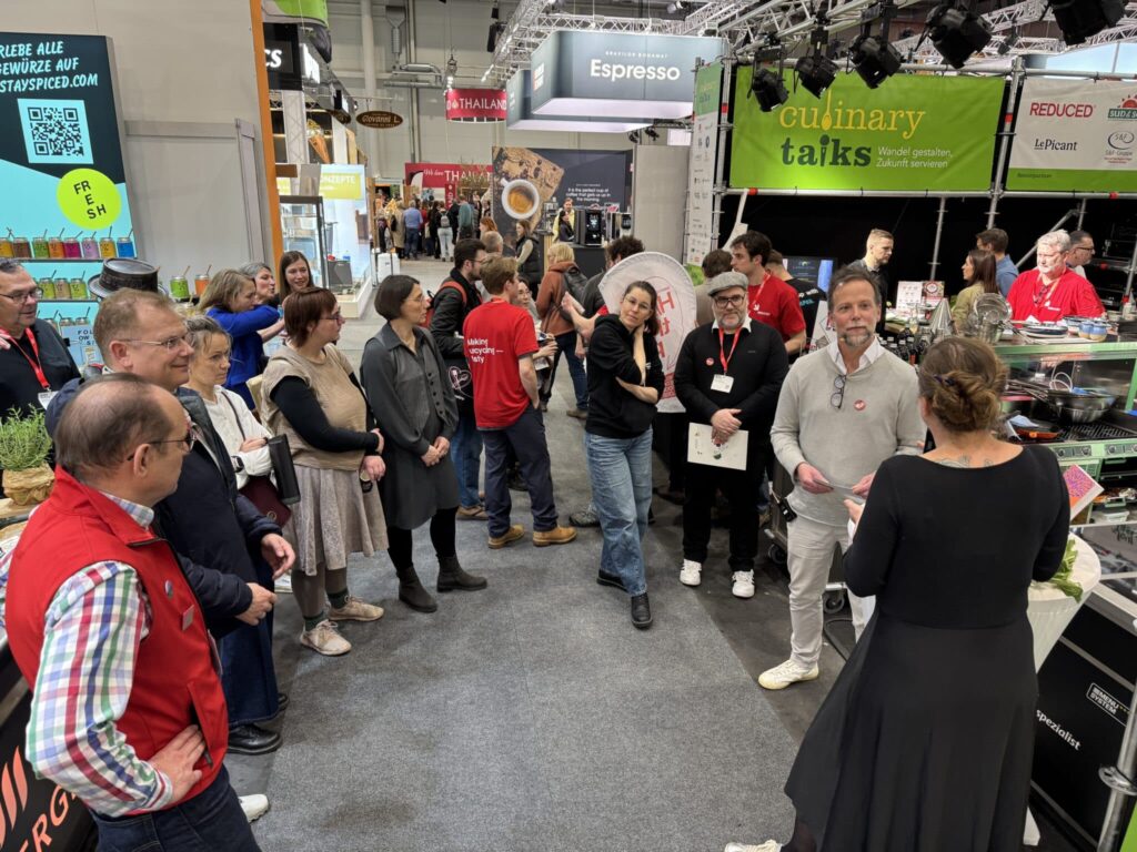 Internorga Messe mit Balázs Tarsoly Zukunftsküche