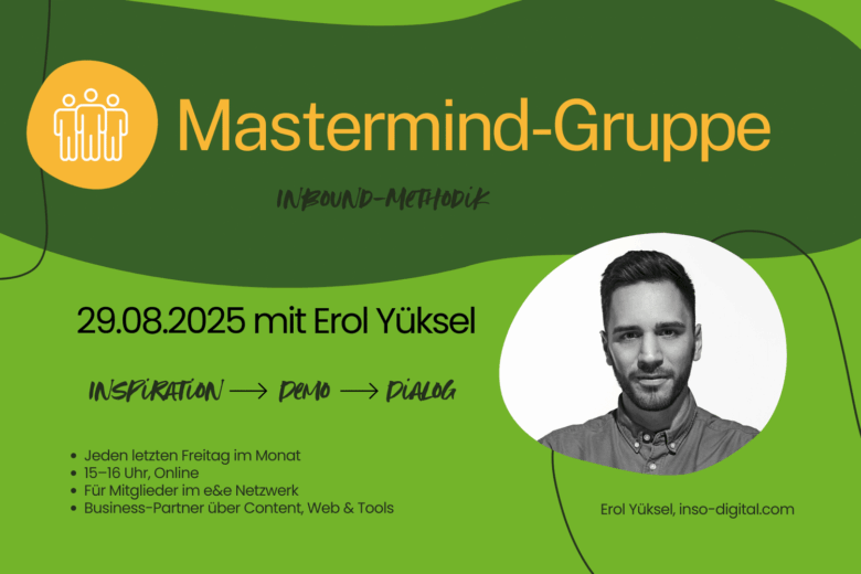 Mastermind-Gruppe: Business-Skills & Tools für die Selbstständigkeit