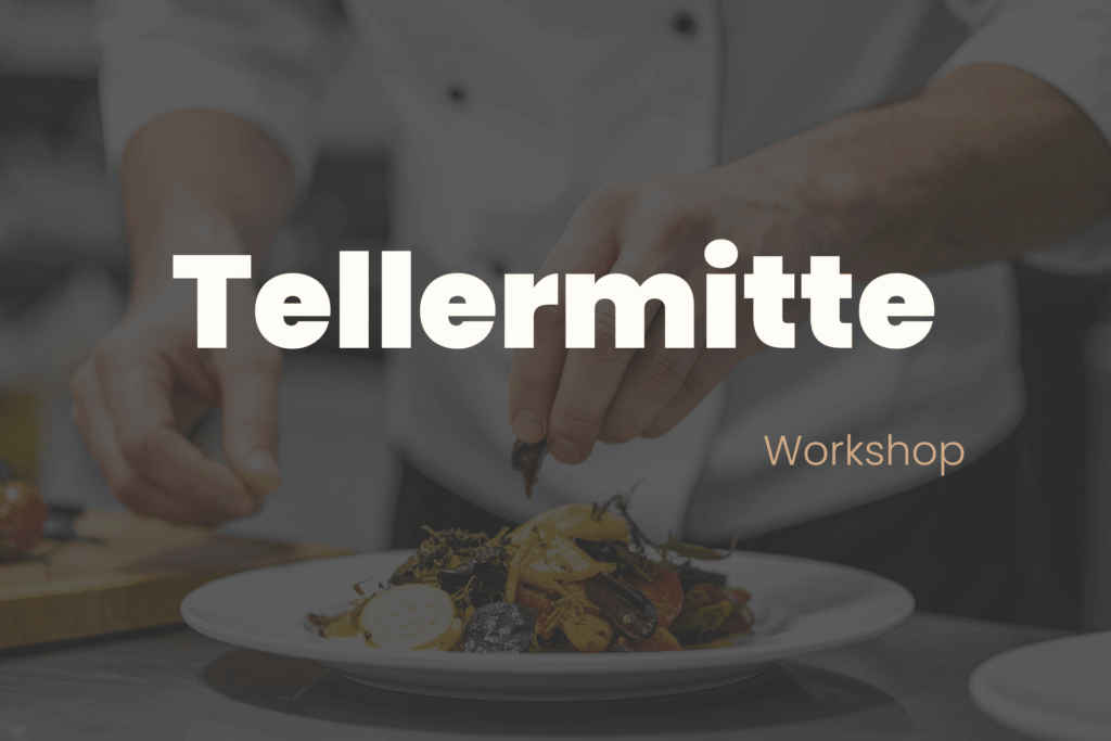 Tellermitte