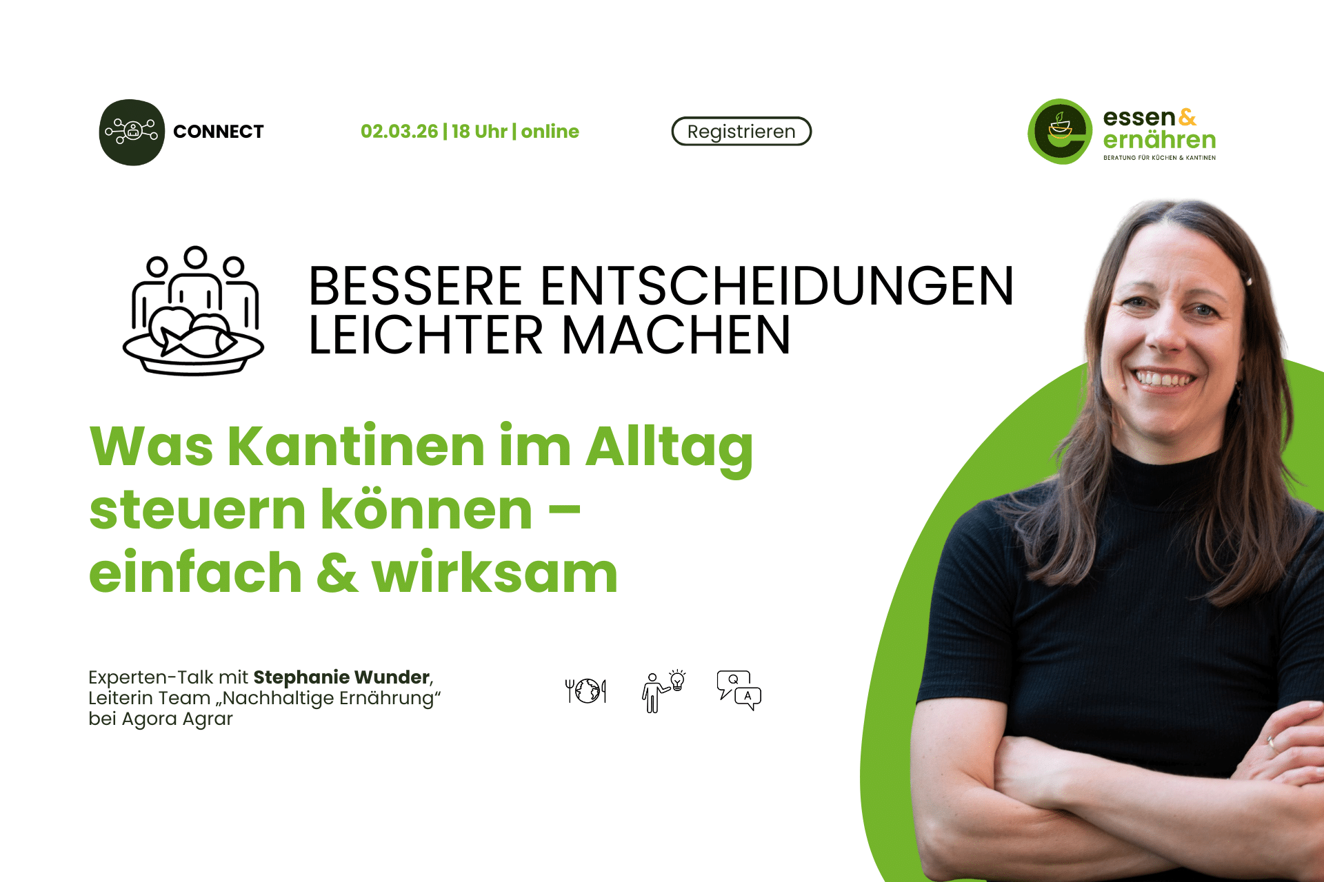 Gesunde & nachhaltige Entscheidungen in der Gemeinschaftsverpflegung