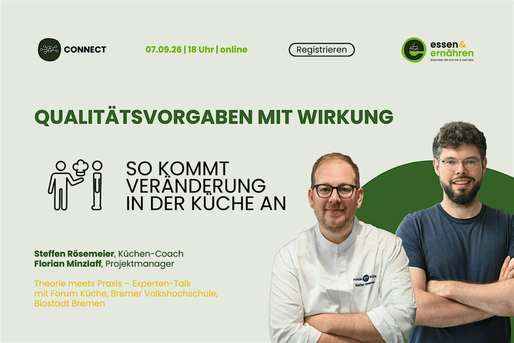 CONNECT: So kommt Veränderung in der Küche an