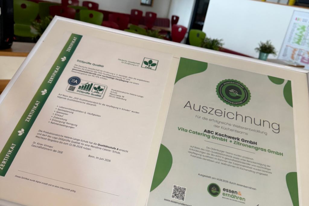 Auszeichnung essen&ernähren