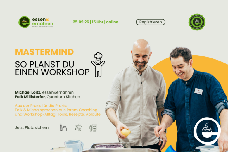 So planst du einen Workshop für dein Küchenteam